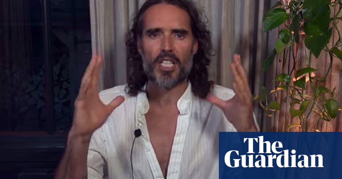 Firms pull ads from Rumble platform over Russell Brand videos