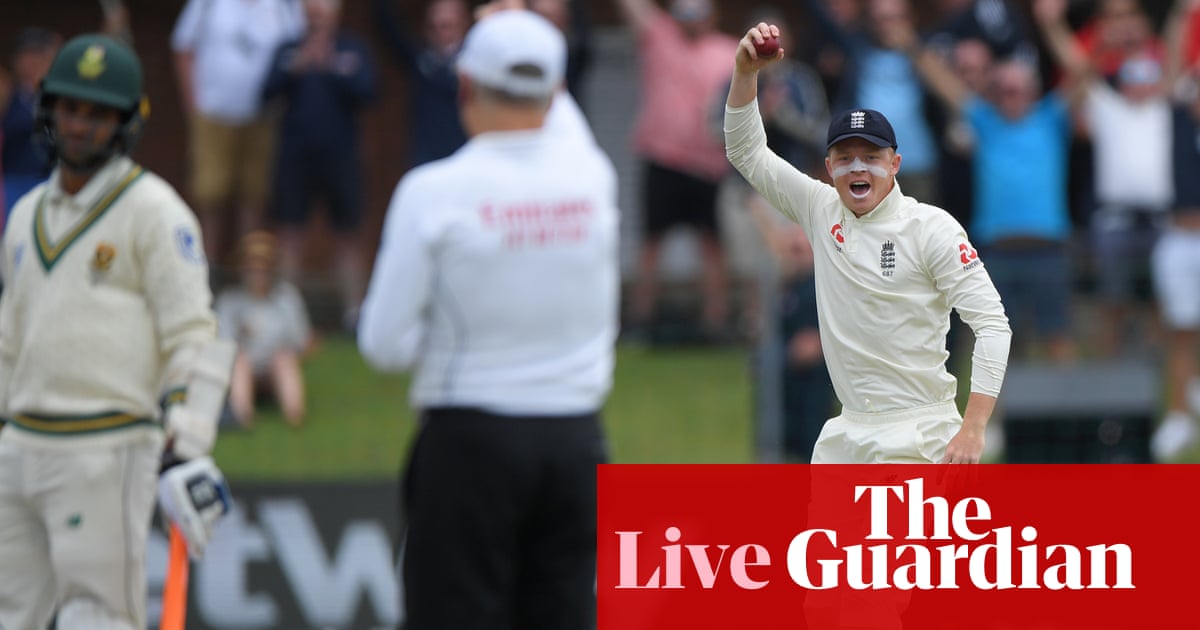 South Africa v England: third Test, day five – live!