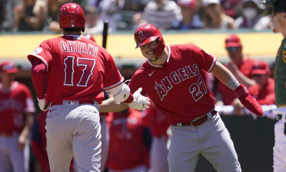 Mike Trout has help from the likes of Shohei Ohtani as they attempt to make the playoffs this season