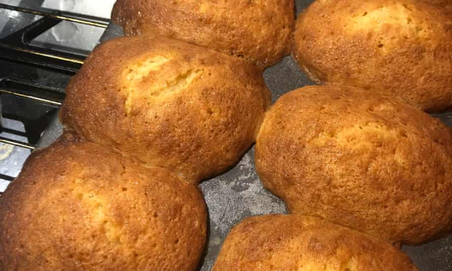 ‘Golden, still warm’: madeleines.