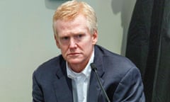 Alex Murdaugh gives testimony in his murder trial at the courthouse in Walterboro, South Carolina, US