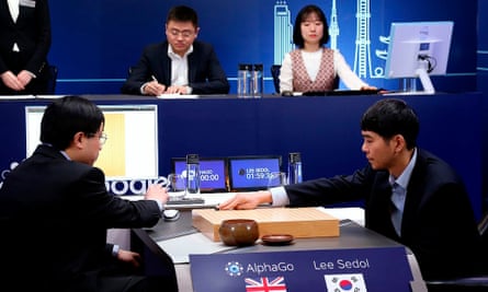 Lee Sedol’s 2016 match against AlphaGo.