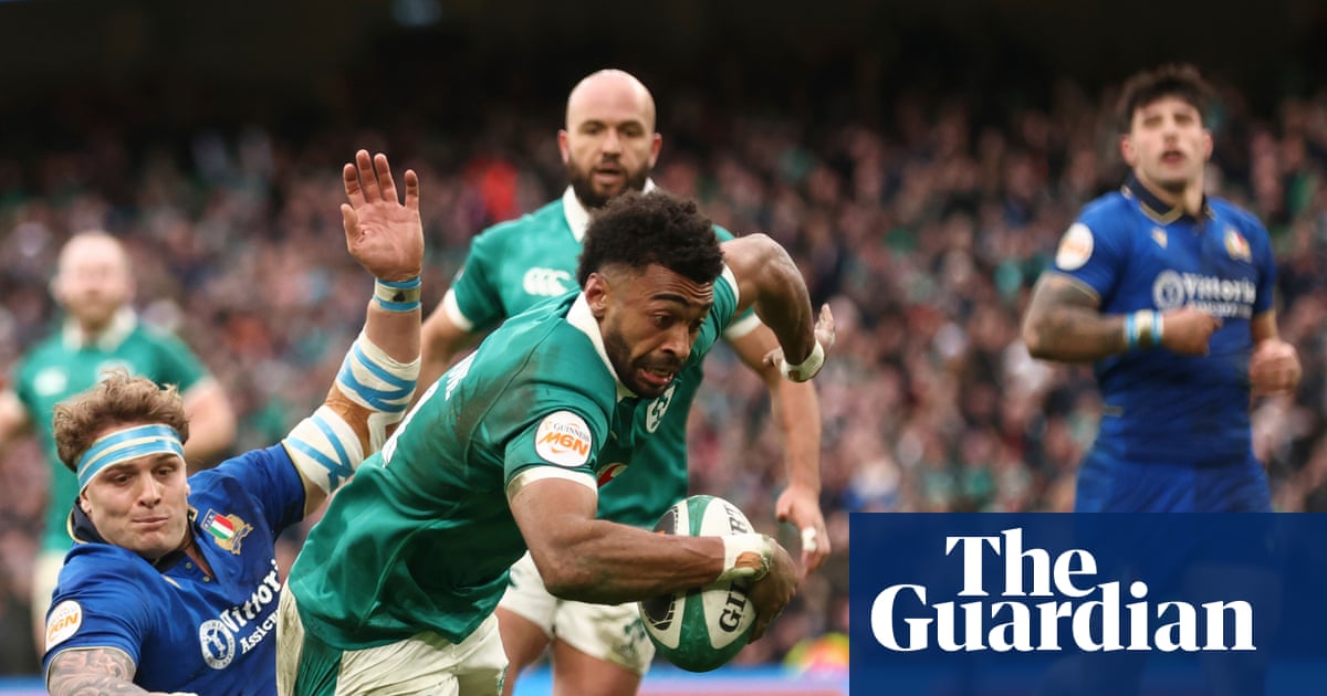 Baloucoune spares Ireland’s Six Nations blushes as they recover to see off Italy