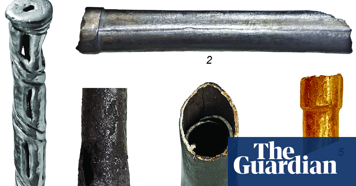 Ancient metal tubes unearthed in 1897 could be oldest surviving drinking straws