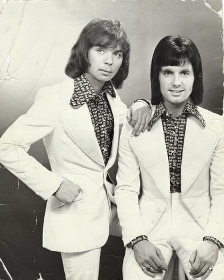 Des Lee on the right, with Fran O’Toole.