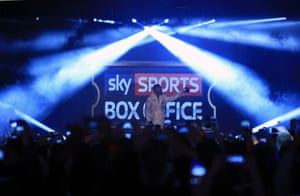 AJ prepares for the walk.