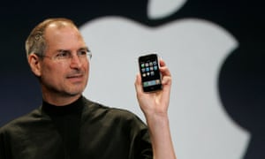 Steve Jobs first iPhone