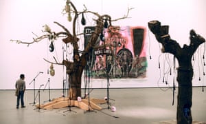 Art by Damien Deroubaix at Les Abattoirs.