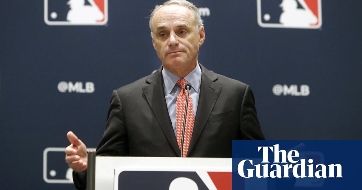 MLB commissioner Rob Manfred says hes 100% sure of baseball in 2020