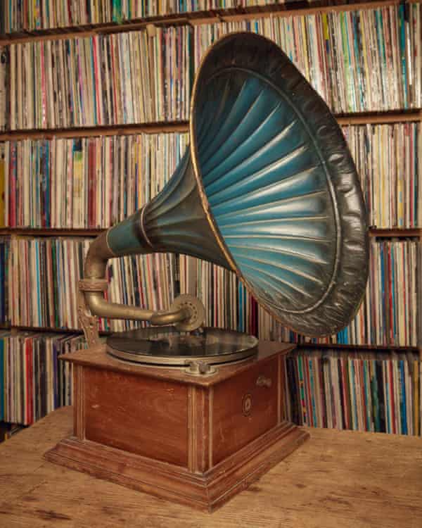 John Peel’s horn gramophone.