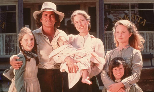 Moving house ... the cast of the evergreen TV favourite Little House on the Prairie.