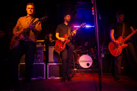 Greatest hits … Courteeners at their intimate Night & Day gig.