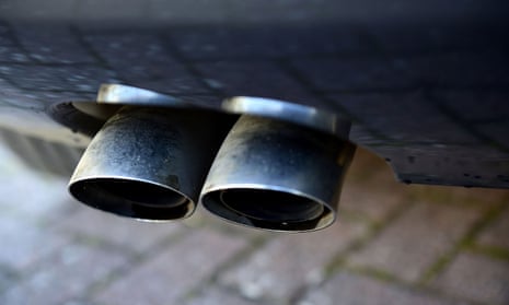 The exhaust of a diesel Audi. The company said on Monday that 2.1m Audis around the world are affected by the Volkswagen emission scandal. 