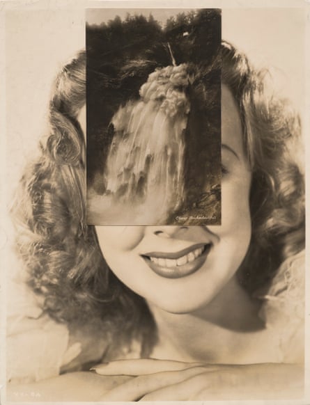 Mask (Film Portrait Collage) CXCI, 2016, by John Stezaker.