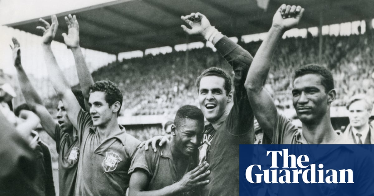 Pelé’s No 10 Brazil shirt from 1958 World Cup final expected to fetch £4.5m at auction