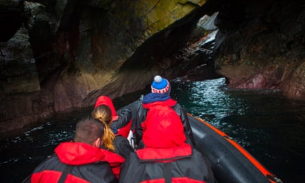 The Sea Trek trip takes in caves around the Outer Hebrides.
