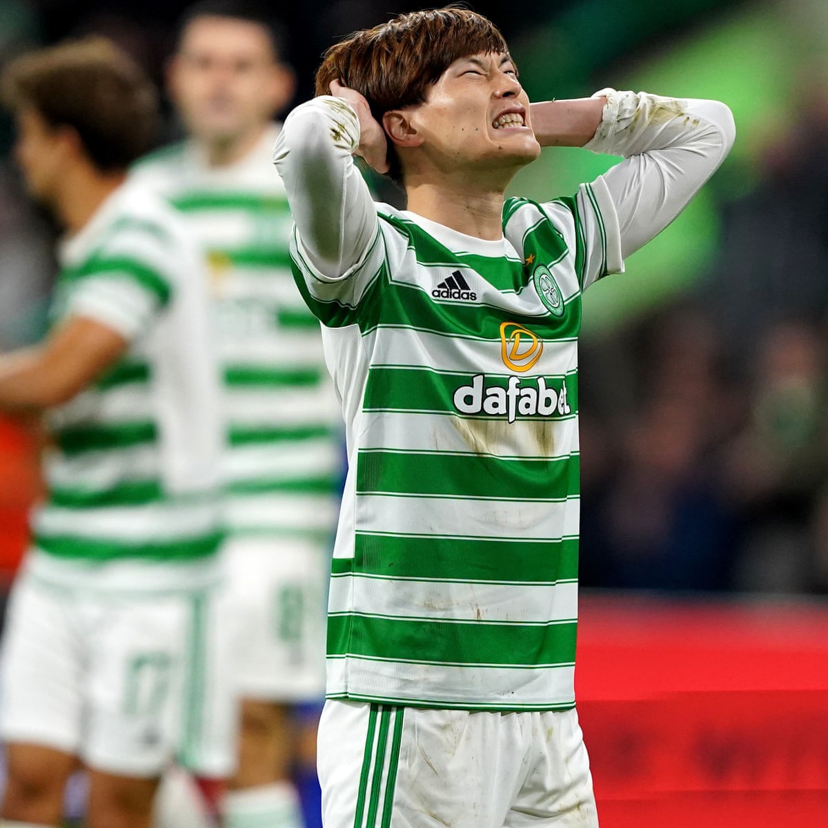 struggling celtic endure thrashing at home to bayer leverkusen europa league the guardian