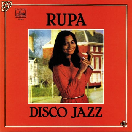 Biswas on the album cover of Disco Jazz.