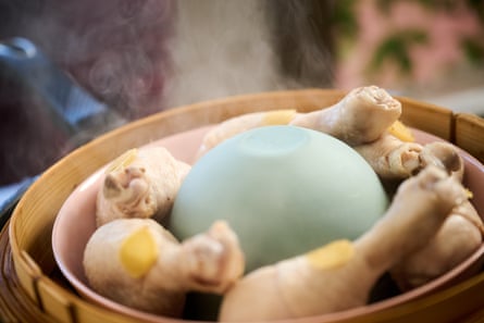 Full steam ahead: Alice Zaslavsky's chicken drumsticks with spring