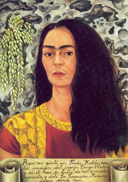 Letting her hair down … Kahlo’s Self-Portrait with Loose Hair, 1946.
