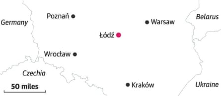 Lodz map