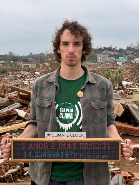Bruno Zanette is one of thousands of young activists attending this year’s climate summit Cop30