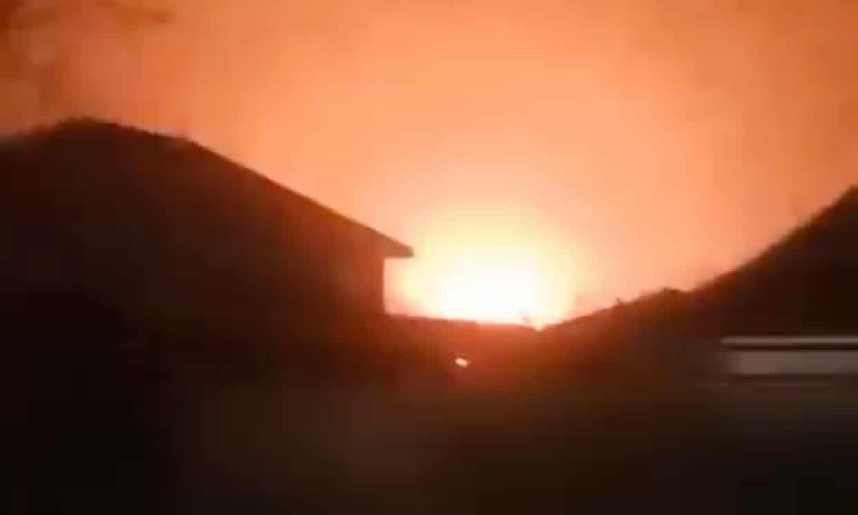 Russian cruise missiles destroyed in explosion