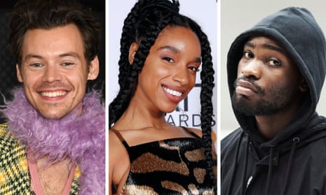 Harry Styles, Lianne La Havas and Dave the Rapper.