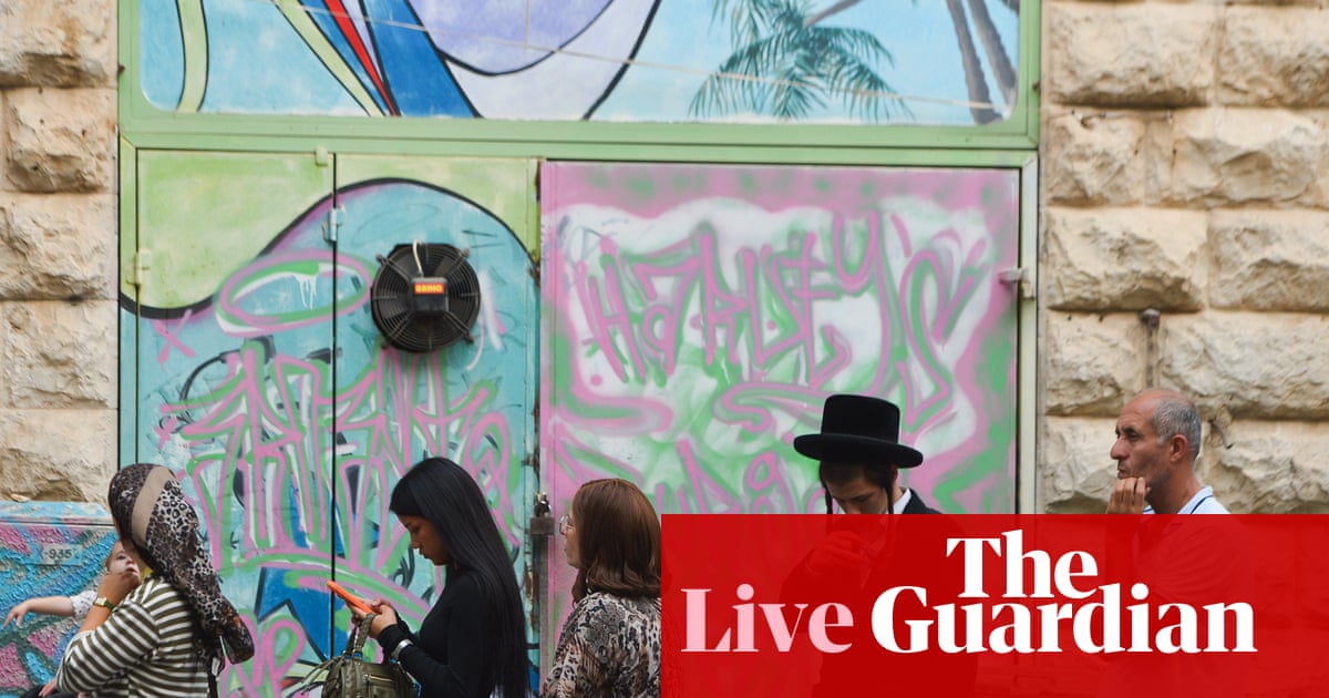 Israel election live: polls open in most consequential vote in country’s history