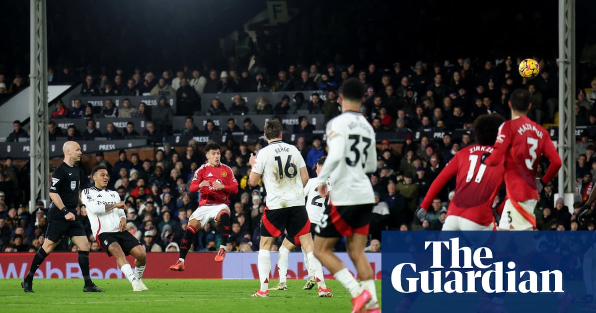 Lisandro Martínez’s lucky winner gives Manchester United victory at Fulham Lisandro Martínez’s lucky winner gives Manchester United victory at Fulham