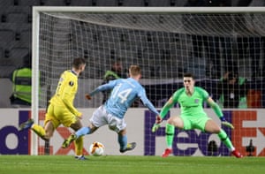 Anders Christiansen's descendants of Malmo are passing Kepa.