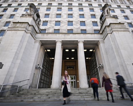 The Ministry of Defence, Whitehall.