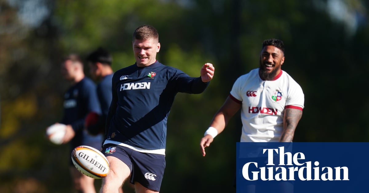 Owen Farrell named on bench for Lions' second Test against Australia