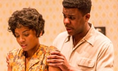 A Raisin in the Sun at Lyttelton, National Theatre London, February 2016
Alisha Bailey (Ruth Younger) and Ashley Zhangazha (Walter Lee Younger)

PR image from l.hawkins@sheffieldtheatres.co.uk
