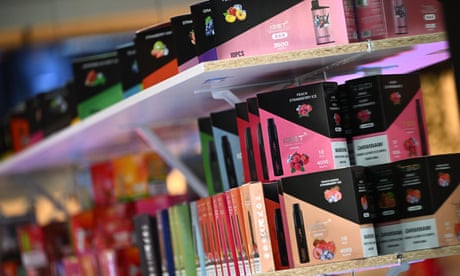 A store selling e-cigarette products in Melbourne