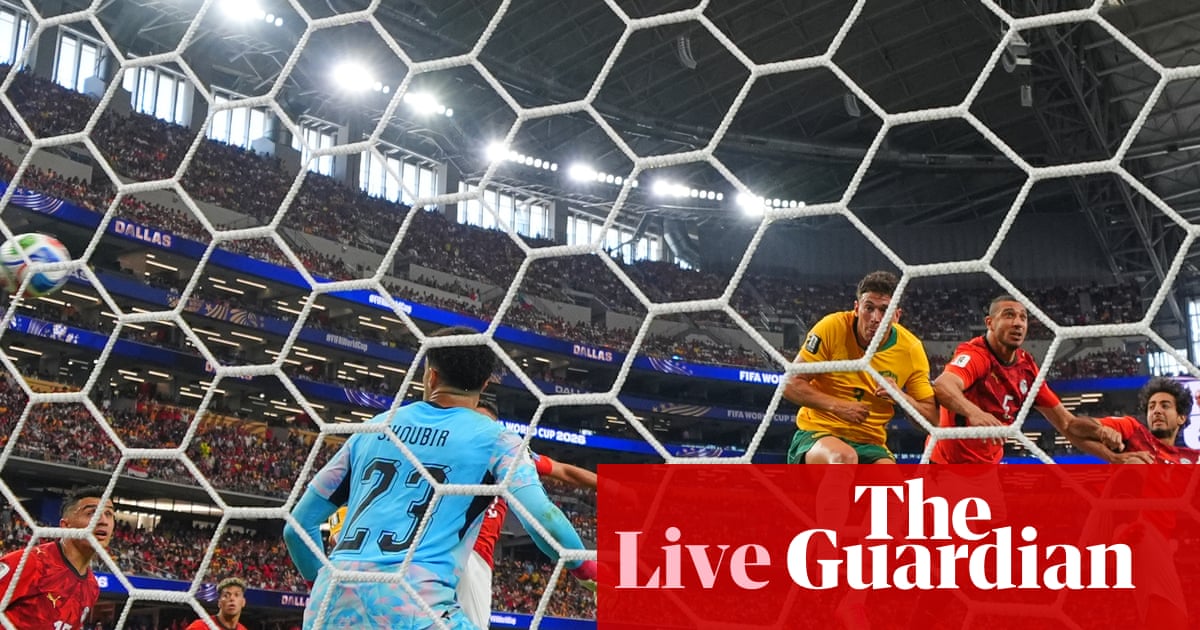 Australia and Egypt contest their World Cup Round of 32 match