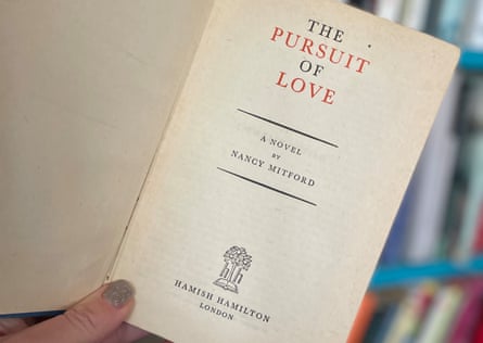 Daisy Buchanan’s first edition of The Pursuit of Love by Nancy Mitford
