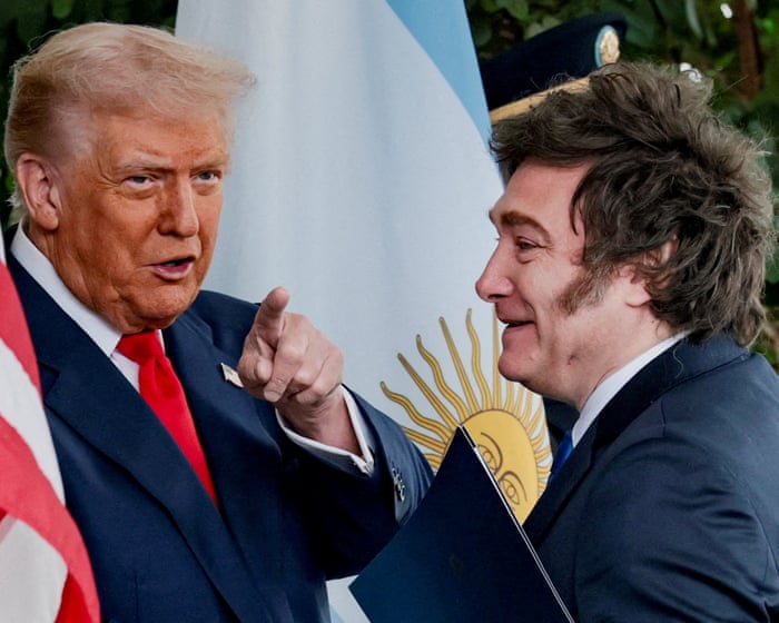 Trump says US won't 'waste time' with Argentina if Milei loses re-election – video