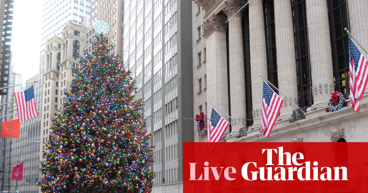 US oil company shares and Venezuelan bonds rally after Maduro seized, sending Dow to record high – business live