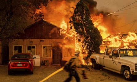 Doyle, a small town in California, was ravaged last week by wildfire for the second time in less than a year.