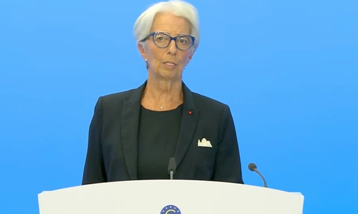 ECB president Christine Lagarde