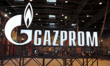 Gazprom Energy logo.