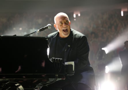 Billy Joel performing in 2024