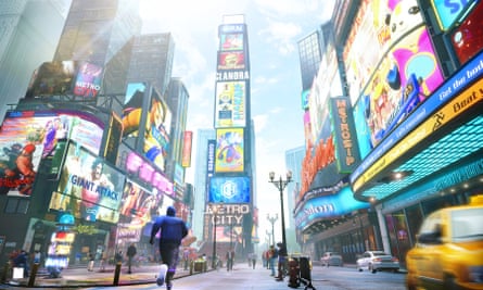 The explorable city of Street Fighter 6