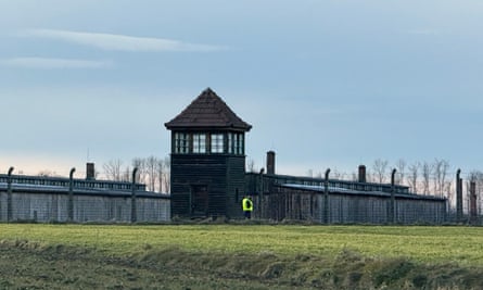 A photograph taken by Australian attorney general Mark Dreyfus as he attended a commemoration at Auschwitz marking the 80th anniversary of its liberation