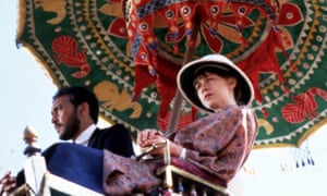 Victor Banerjee and Judy Davis in the David Lean film of A Passage to India (1984).