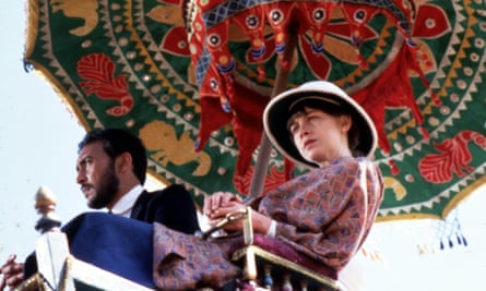 Victor Banerjee and Judy Davis in the David Lean film of A Passage to India (1984).