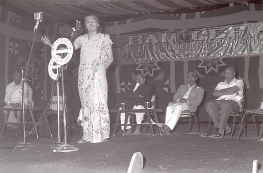 The first All India Backward and Minority Communities Employees Federation (Bamcef) meeting in Nagpur in 1971