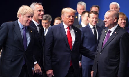 President Trump Meets with World Leaders Before the NATO Summit