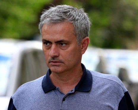 Jose Mourinho’s debuts a baby moustache.